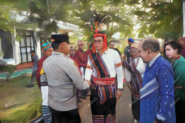 Penyambutan Penjabat Gubernur NTT Bandara El Tari Kupang